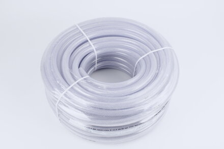 Furtun de înaltă presiune cu 4 straturi împletite PVC Krystal